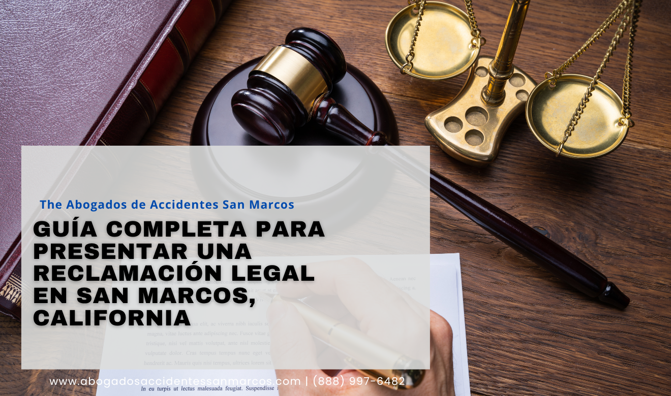 guía de pasos para reclamación legal San Marcos