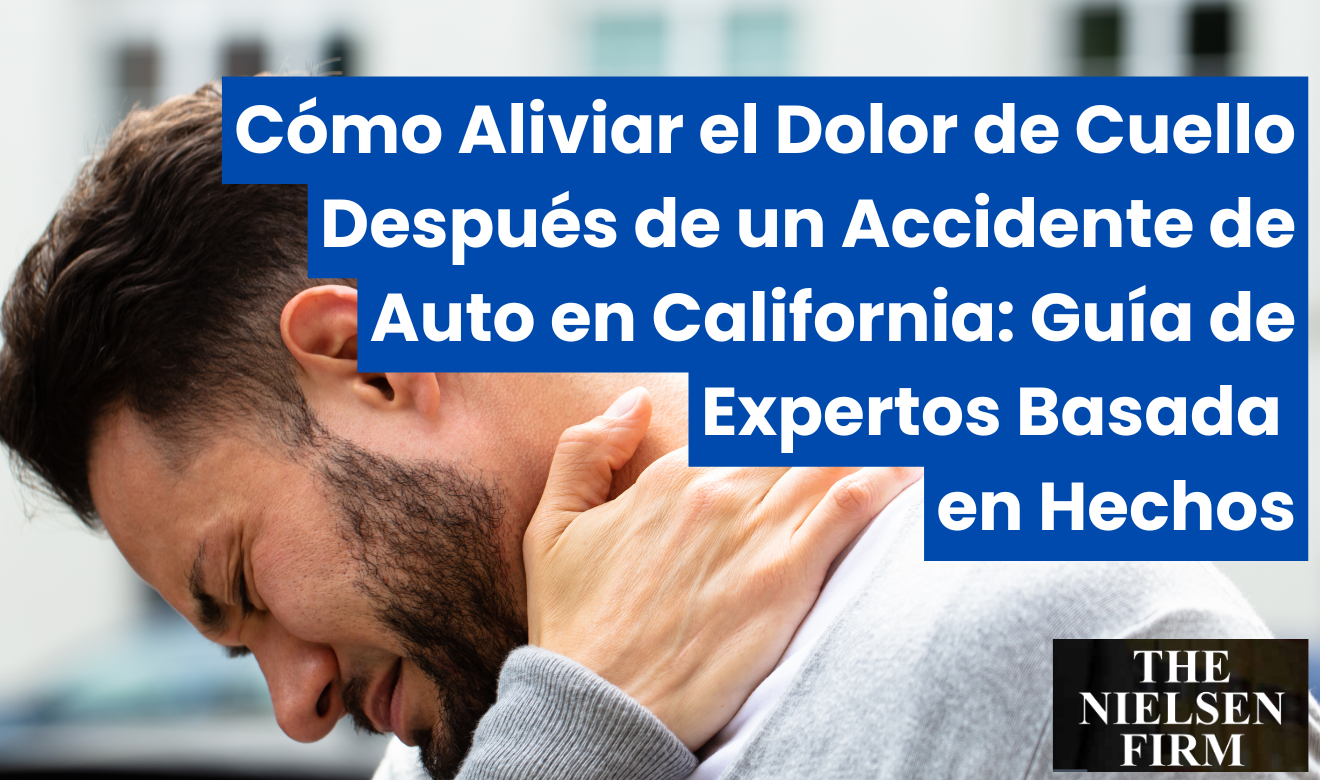 me duele el cuello después de un accidente de auto