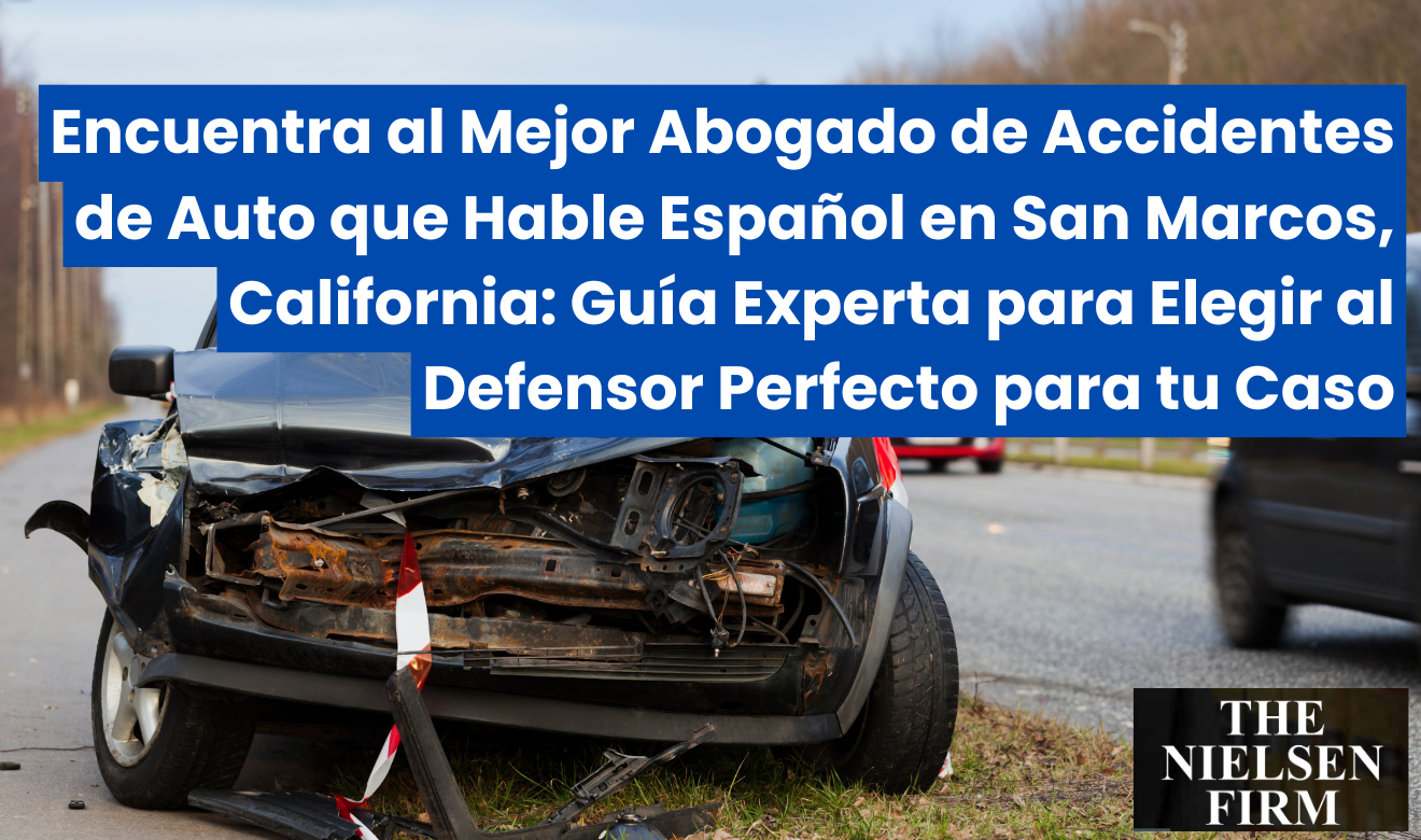 mejor abogado de accidentes de auto en San Marcos que hable español