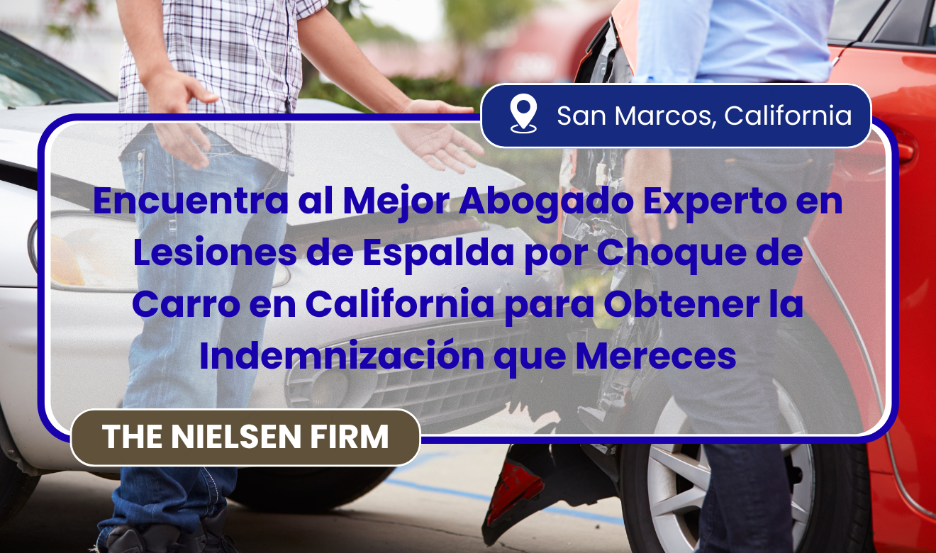 abogado para lesión de espalda por choque de carro