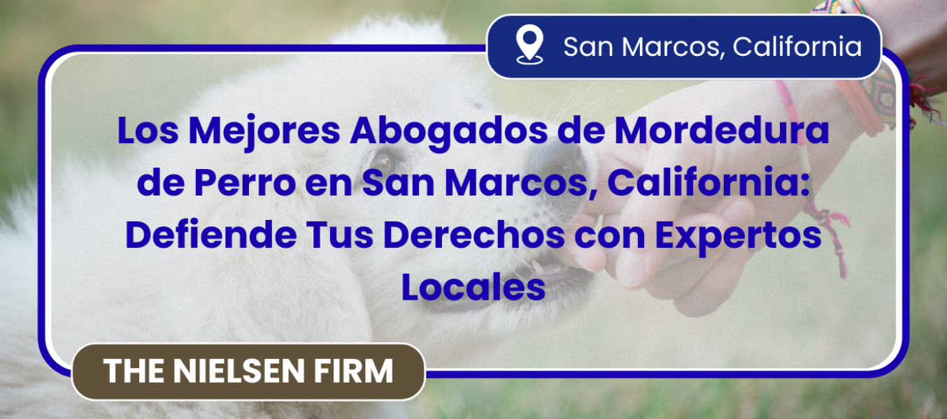 Los Mejores Abogados de Mordedura de Perro en San Marcos, California: Defiende Tus Derechos con Expertos Locales